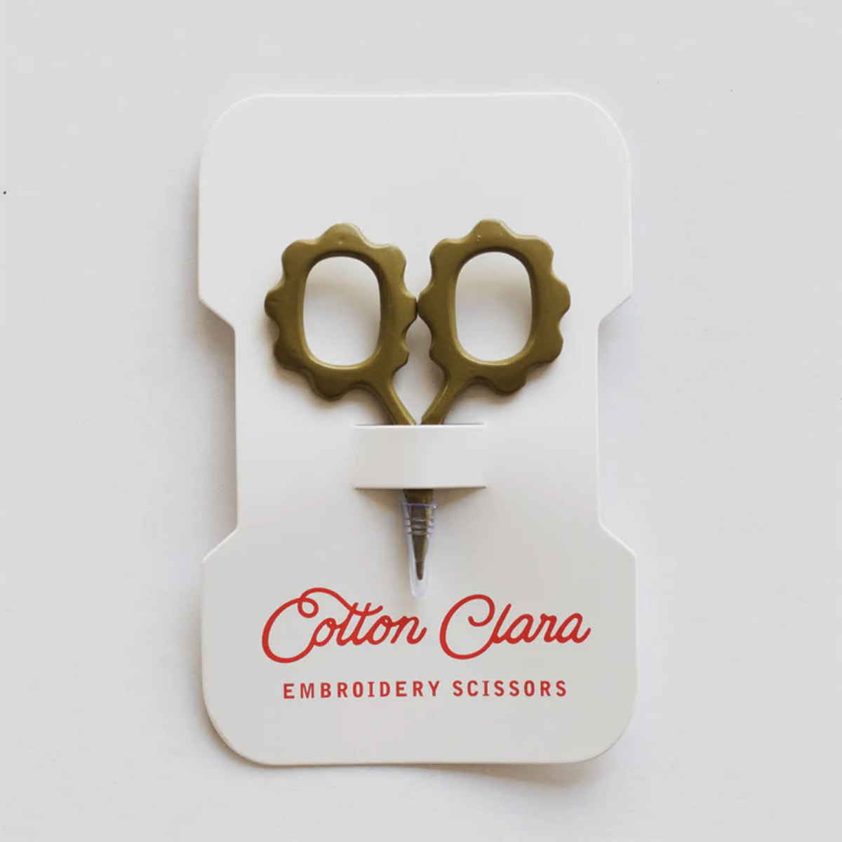 Olive Embroidery Scissors