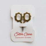 Olive Embroidery Scissors