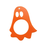 Bag Tag: Ghost