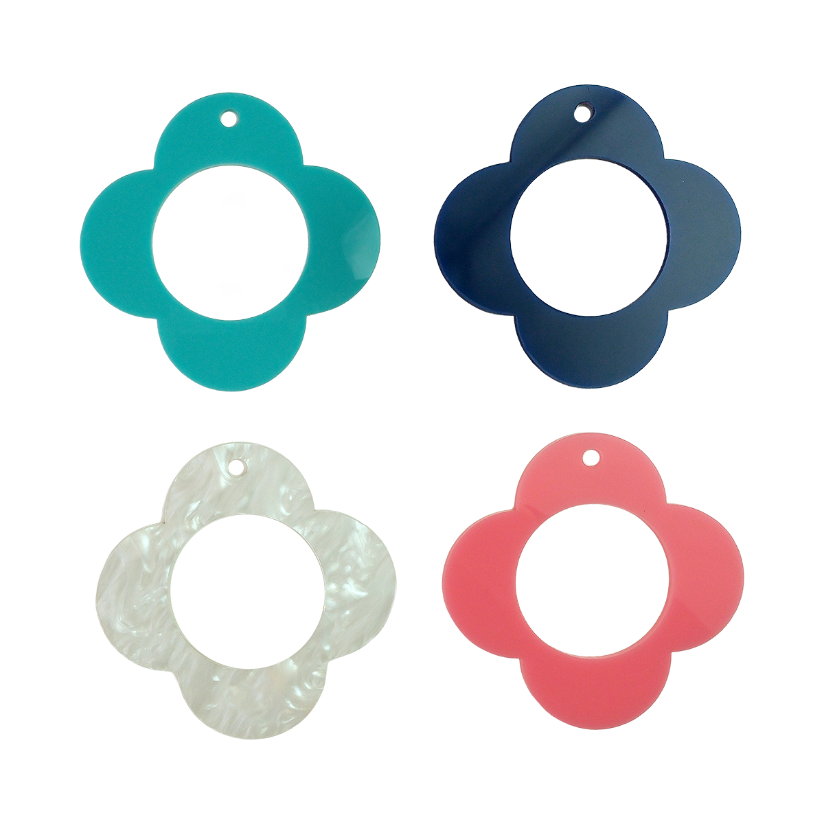 Bag Tag: Mod Flower