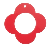 Bag Tag: Mod Flower