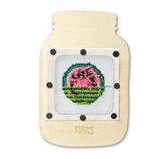 Mid Mod Needlepoint Stretcher Frame