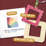 Rainbow Quilt Bag Tag Charm Bundle