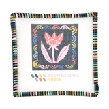 Matilda Flower 4x4" Needlepoint Canvas