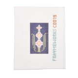 Gladiola 1.25"x 2.25" Mini Needlepoint Canvas