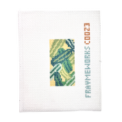 Pickles 1.25"x 2.25" Mini Needlepoint Canvas