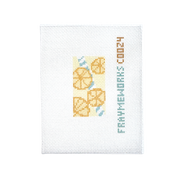 Lemonade 1.25"x 2.25" Mini Needlepoint Canvas