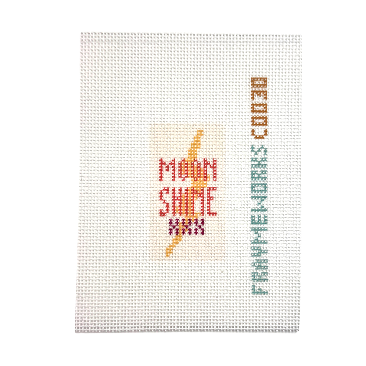 Moonshine 1.25"x 2.25" Mini Needlepoint Canvas