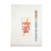 Moonshine 1.25"x 2.25" Mini Needlepoint Canvas