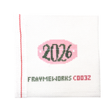 Ornament Year 1.25"x 2.5" Mini Needlepoint Canvas