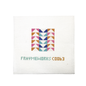 Flying Geese 2" Square Mini Needlepoint Canvas