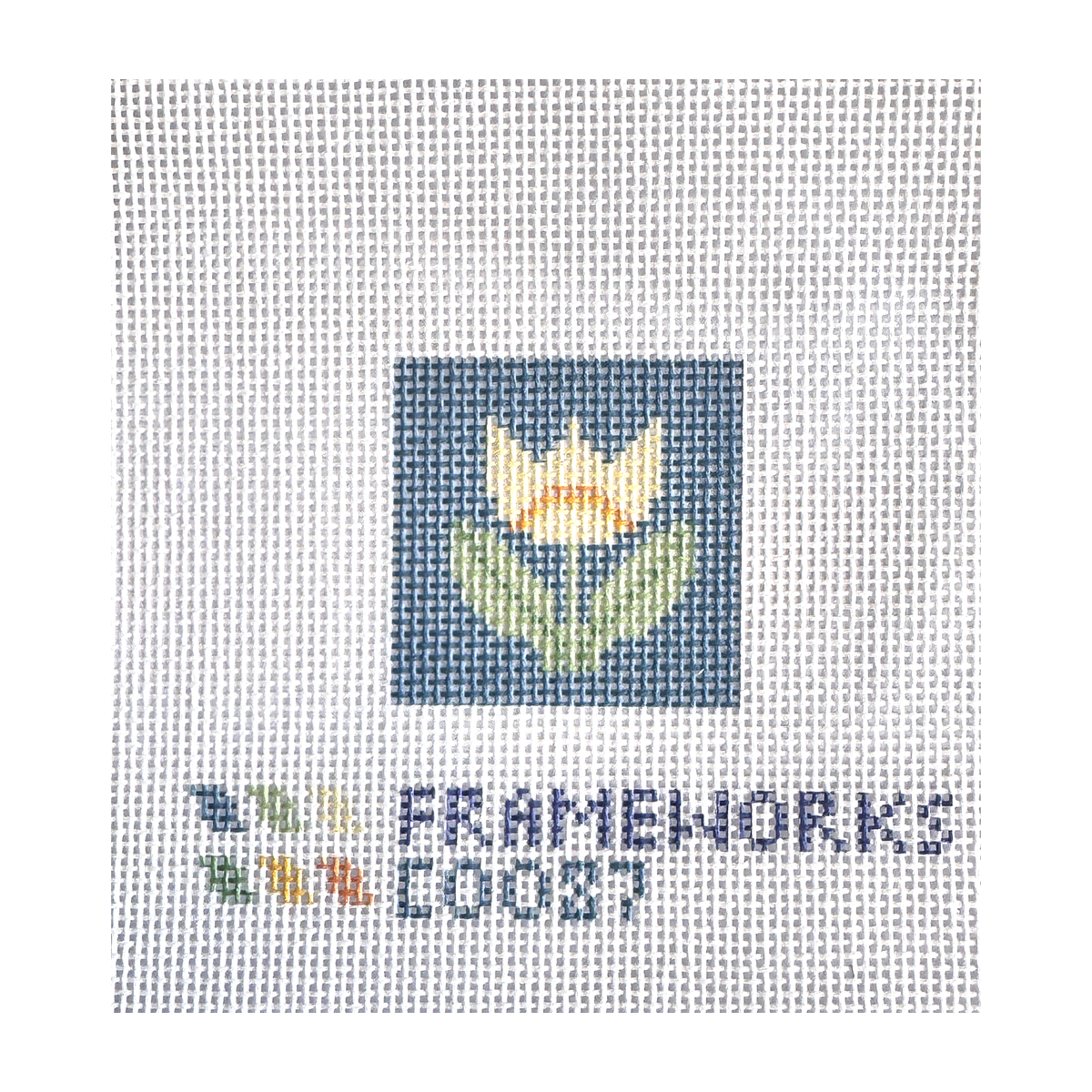 Tulip Mini Needlepoint Canvas