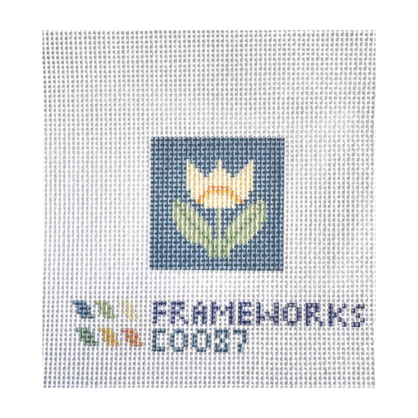Tulip Mini Needlepoint Canvas