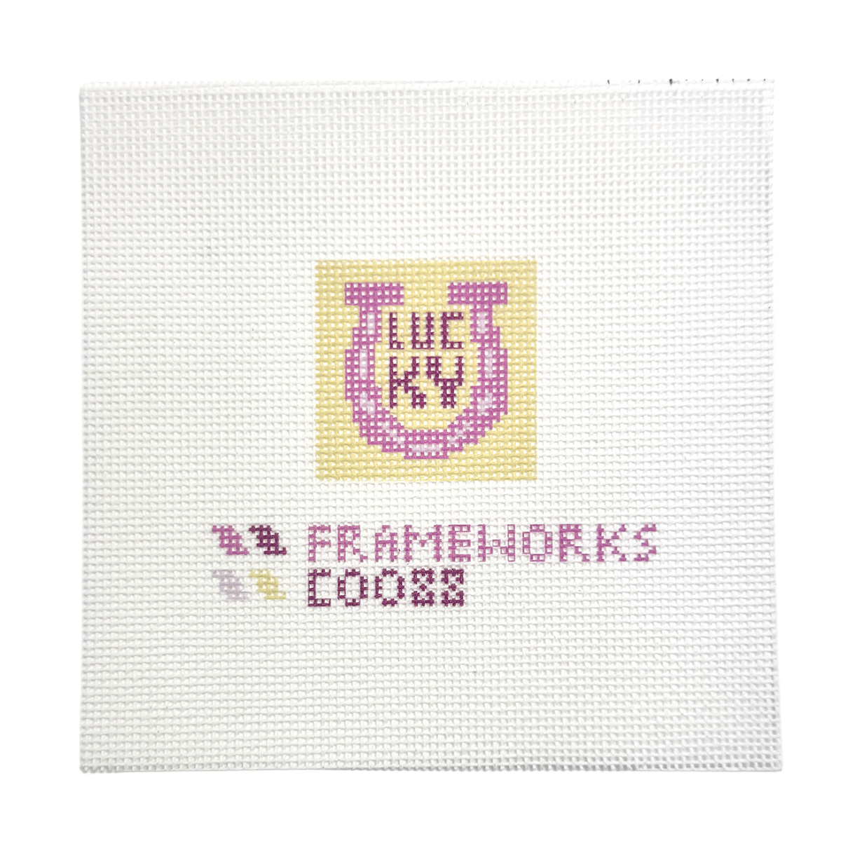 Lucky Mini Needlepoint Canvas