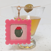 Olive Mini Needlepoint Canvas