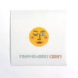 Happy Sun Mini Needlepoint Canvas