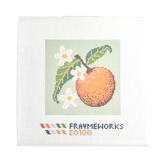 Zoe Oranges 4x4" Needlepoint Canvas