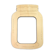 Mason Jar Large Needlepoint Stretcher Frame