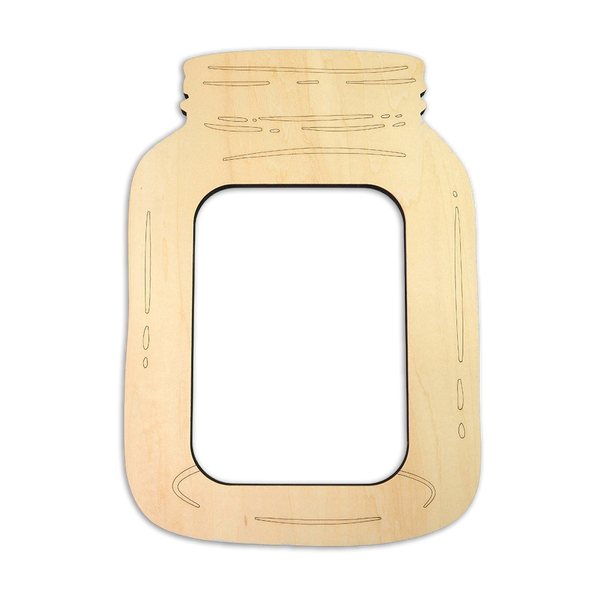 Mason Jar Large Needlepoint Stretcher Frame