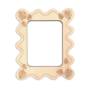 Monstera Needlepoint Stretcher Frame