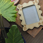 Monstera Needlepoint Stretcher Frame