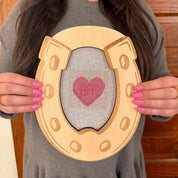 Horseshoe Needlepoint Stretcher Frame