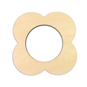 Mod Flower Needlepoint Stretcher Frame