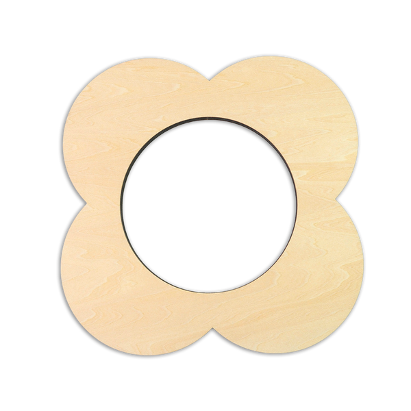 Mod Flower Needlepoint Stretcher Frame