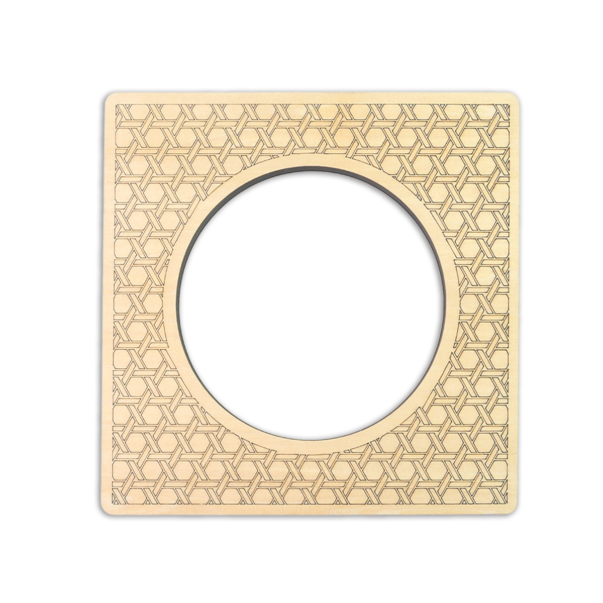 Rattan Square Needlepoint Stretcher Frame