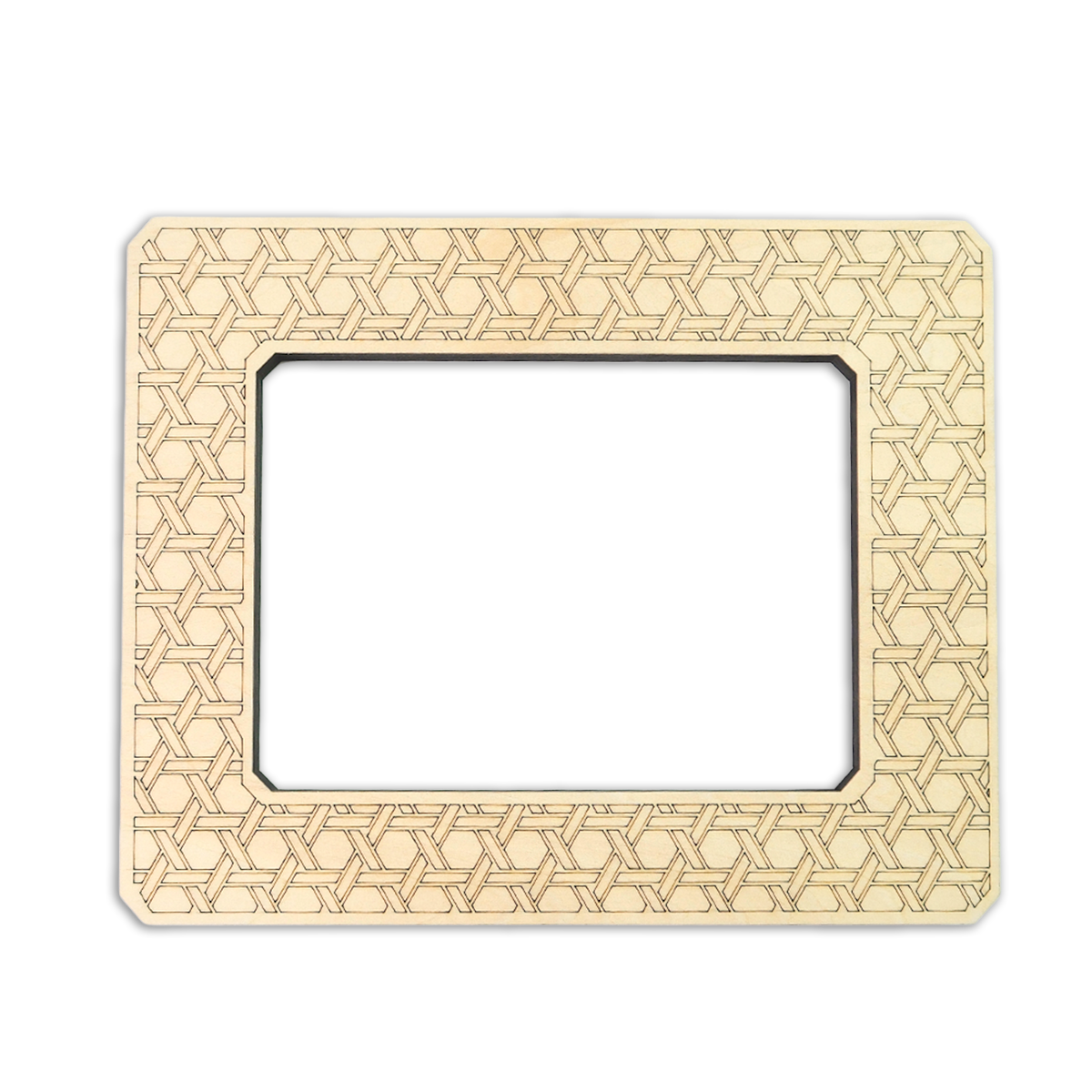 Rattan Rectangle Needlepoint Stretcher Frame