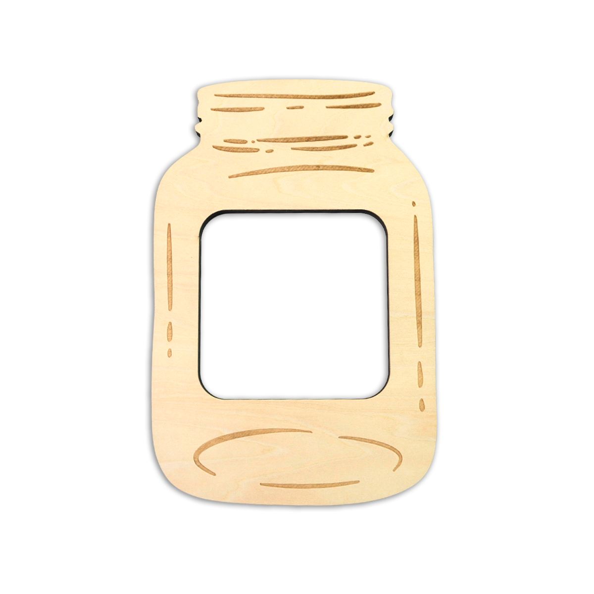 Mason Jar Medium Needlepoint Stretcher Frame