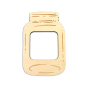 Mason Jar Medium Needlepoint Stretcher Frame