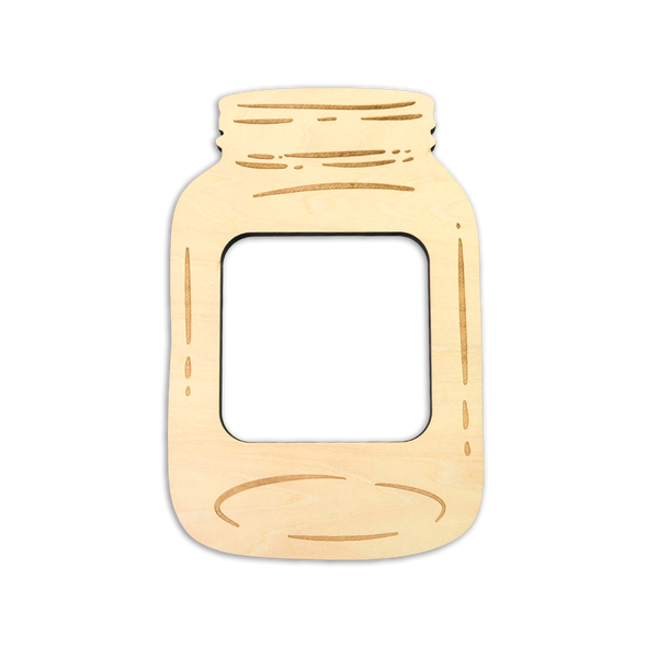 Mason Jar Medium Needlepoint Stretcher Frame