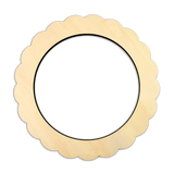 Scallop Round Large Needlepoint Frame