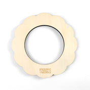 Scallop Round Medium Needlepoint Stretcher Frame