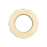 Scallop Round Medium Needlepoint Stretcher Frame