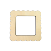Scallop Square Medium Needlepoint Stretcher Frame