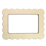 Scallop Rectangle Needlepoint Stretcher Frame