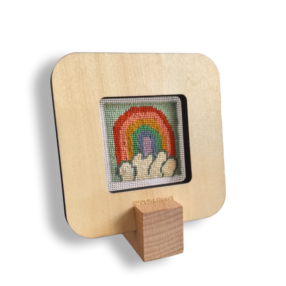 Square Mini Needlepoint Stretcher Frame