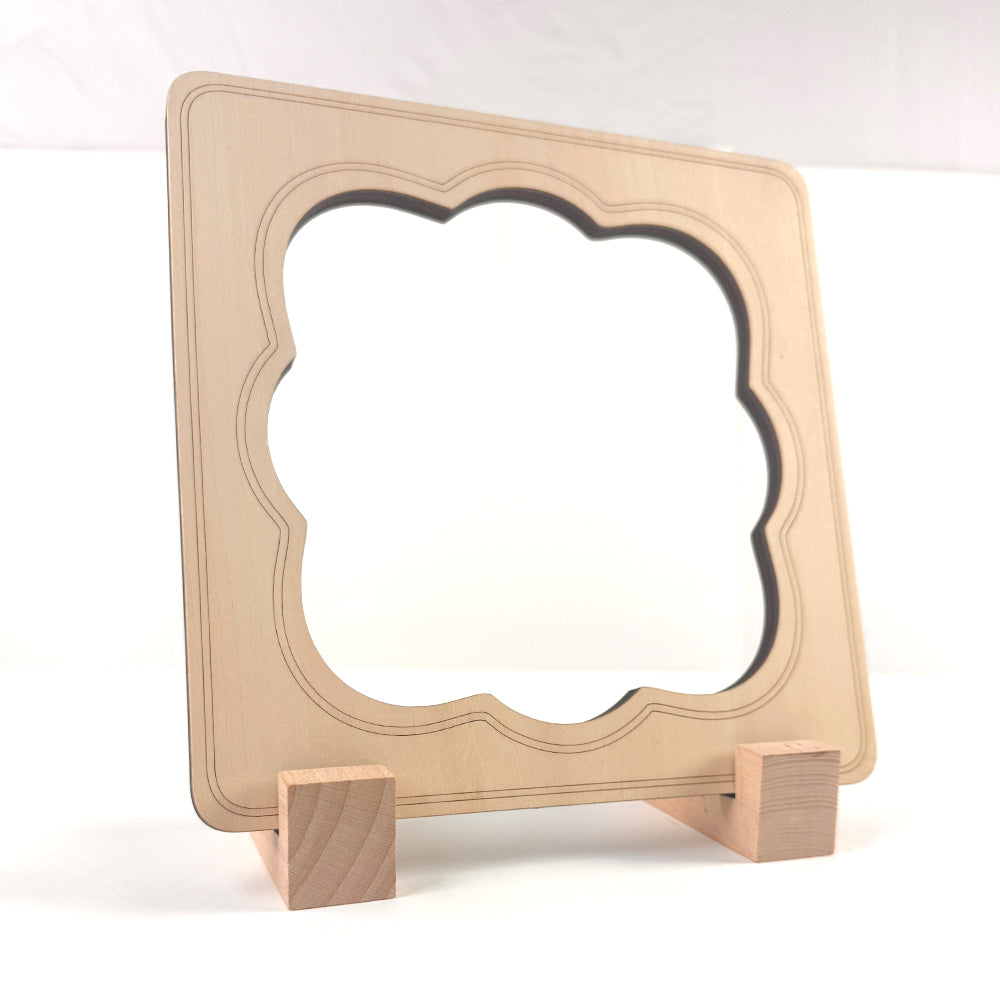 Wooden display blocks
