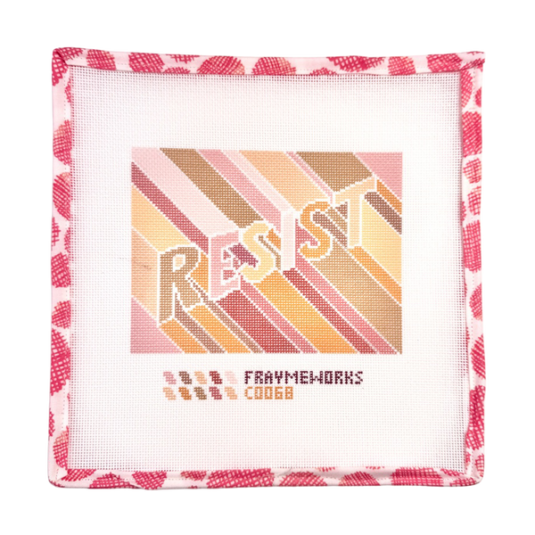Resist Needlepoint Canvas