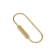 Gold Bag Tag Clip